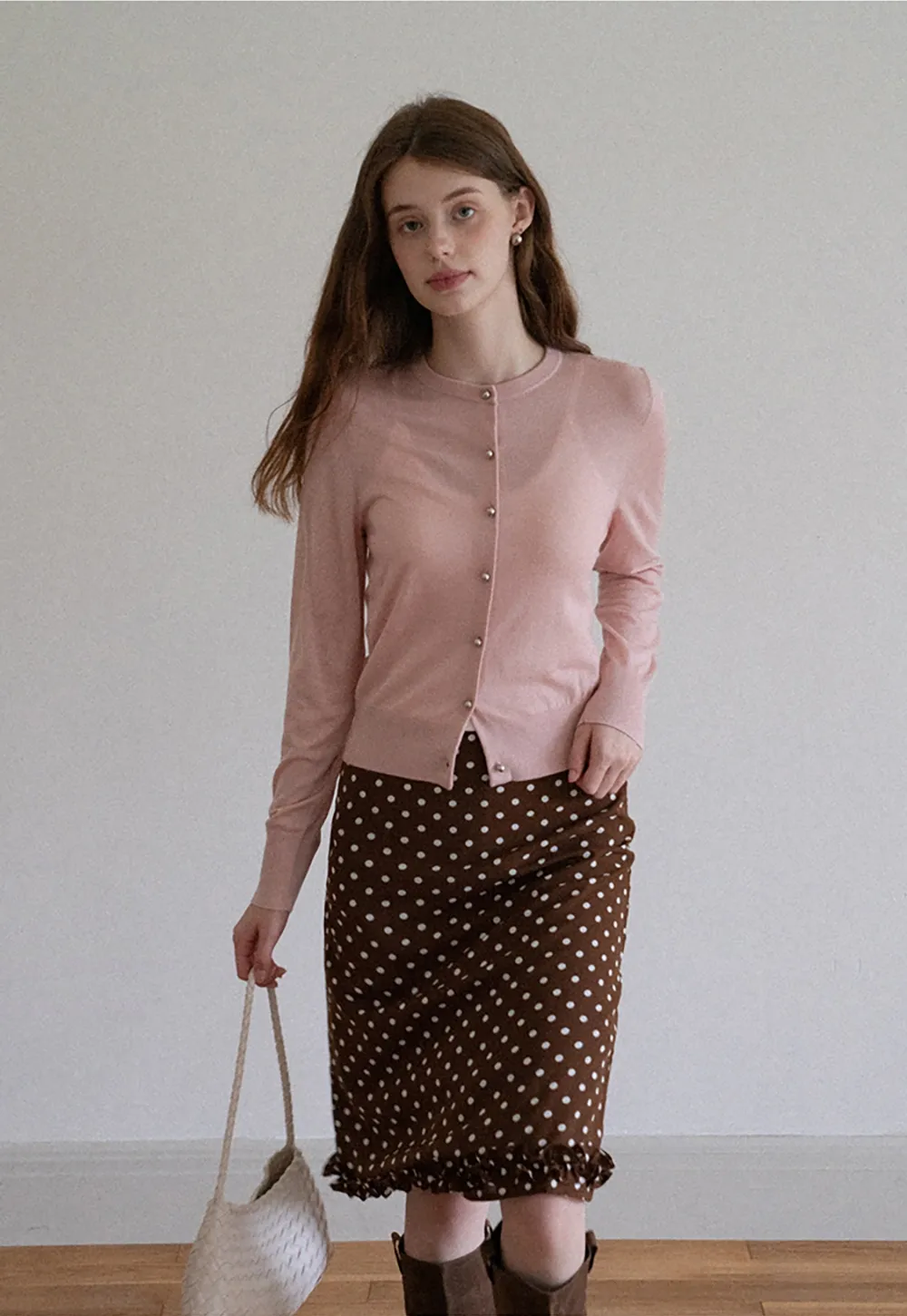 Women's Classic Button-Up Knit Cardigan