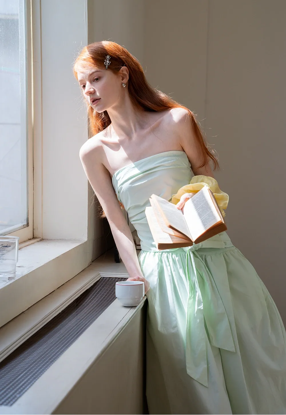 Elegant Strapless Dress