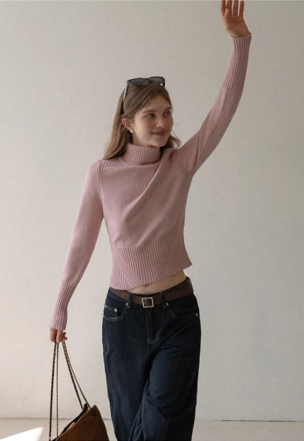 Elegant Knit Turtleneck Sweater for Women Winter Style