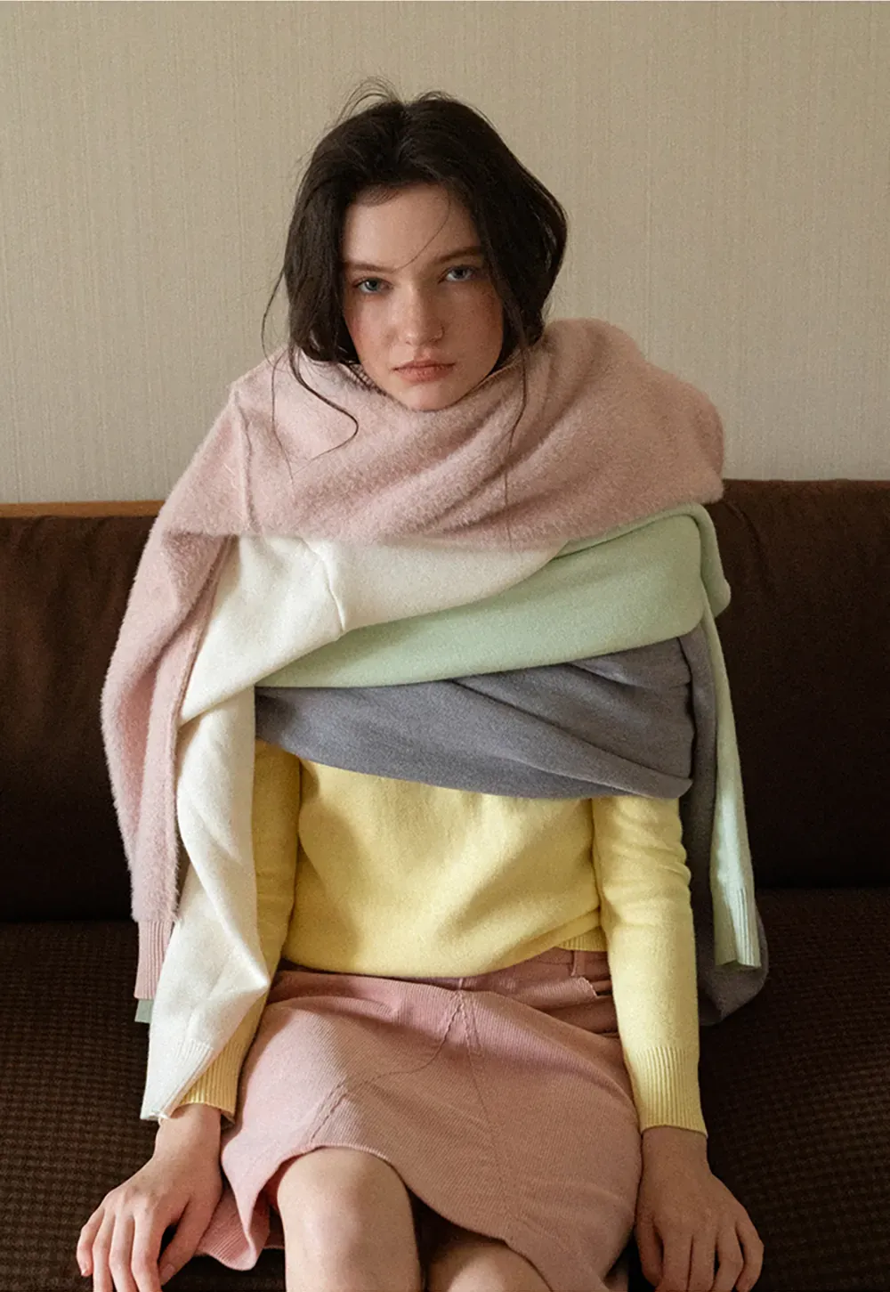 Soft Ribbed Turtleneck Sweater