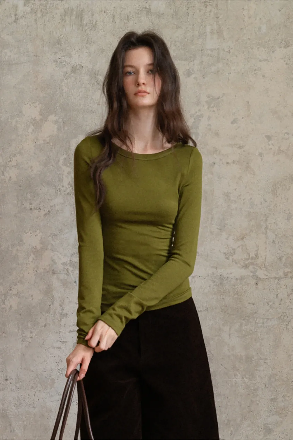 Casual Boat Neck Shirt