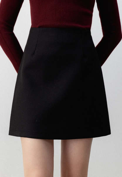 【新品未開封】andmary Kika button mini skirt ANDMARY】Kika button mini skirt