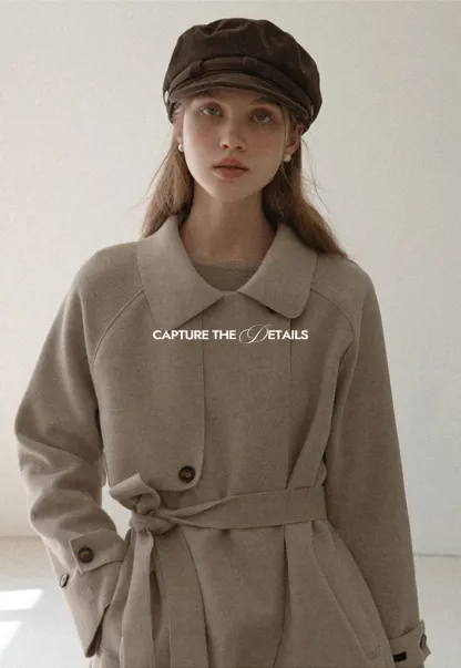 Double-Faced Wool Coat (Short / Long)