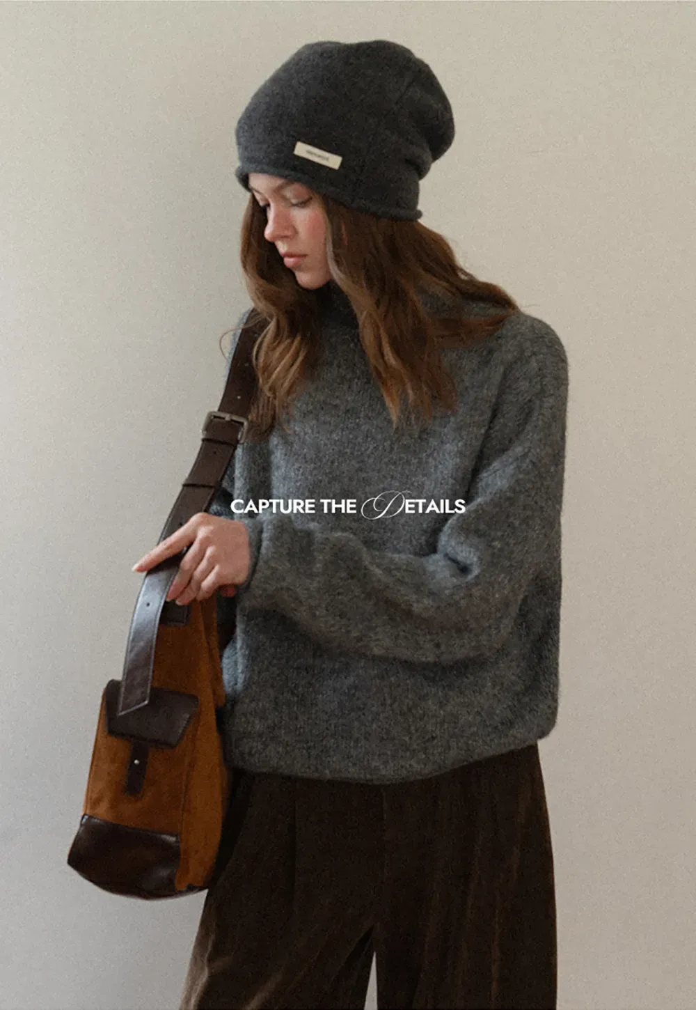 Velvet Wide-Leg Trousers