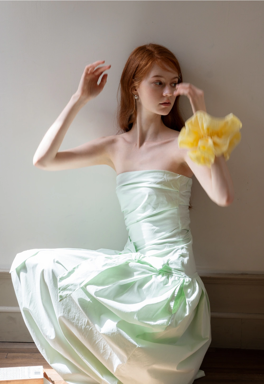 Elegant Strapless Dress