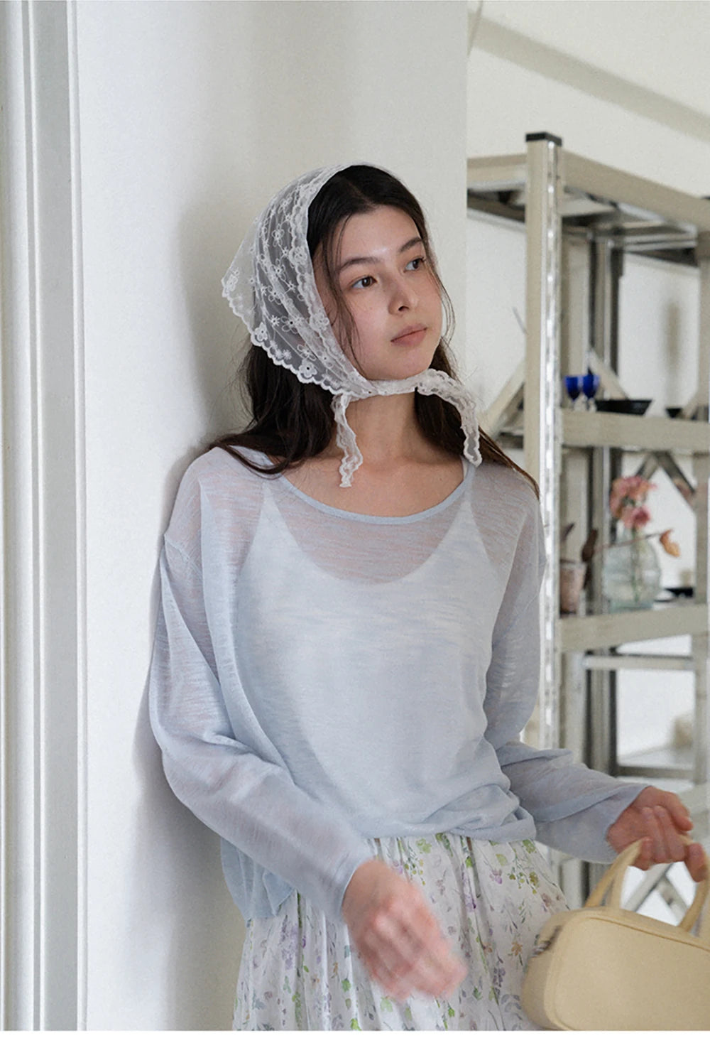 Women’s Lightweight Long Sleeve Knit Top