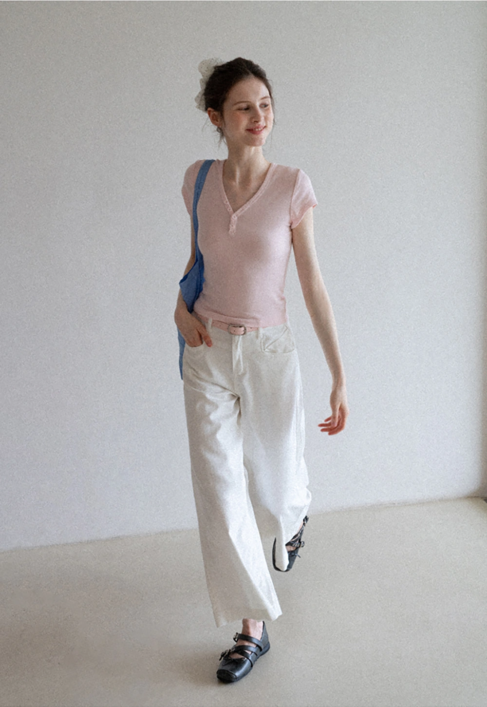 Women's High Waist Wide Leg Jeans