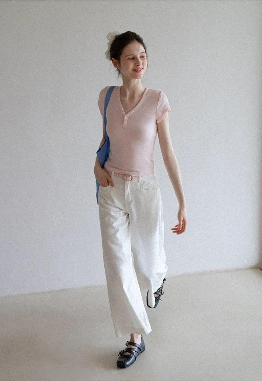 Women's High Waist Wide Leg Jeans