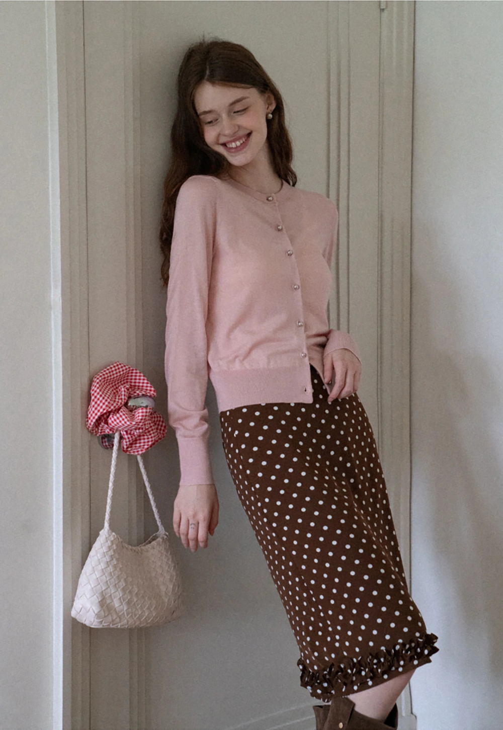 Women's Classic Button-Up Knit Cardigan