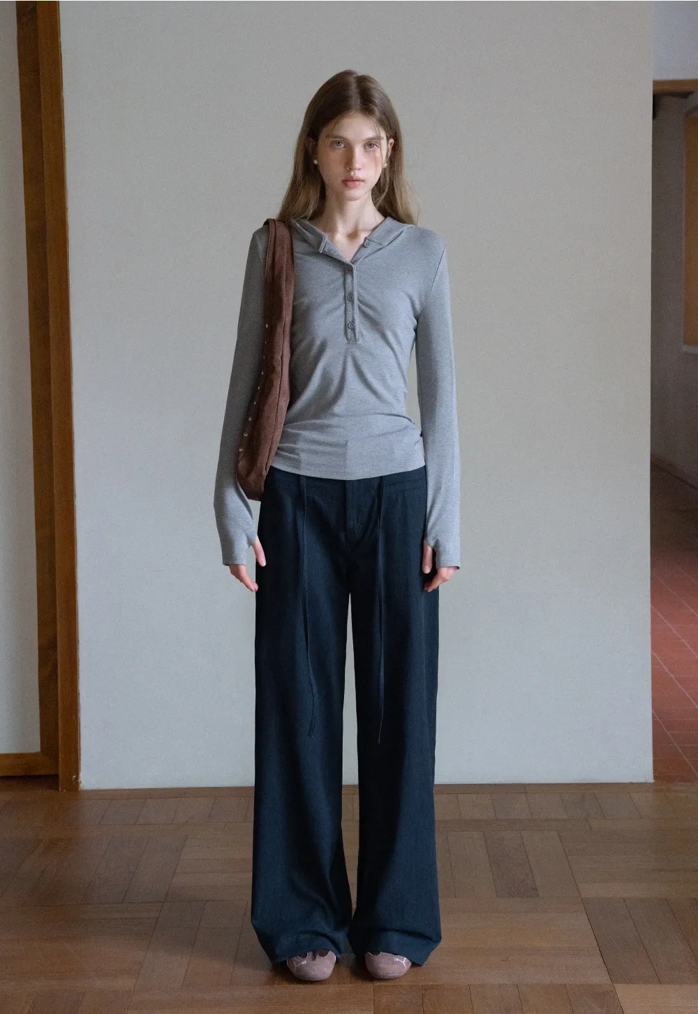 ersatile Wide Leg Pants with High Waist and Belt Detail