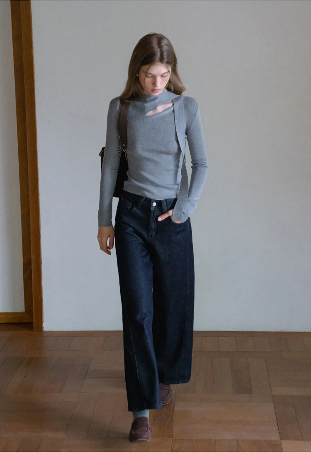 High Waist Wide Leg Jeans