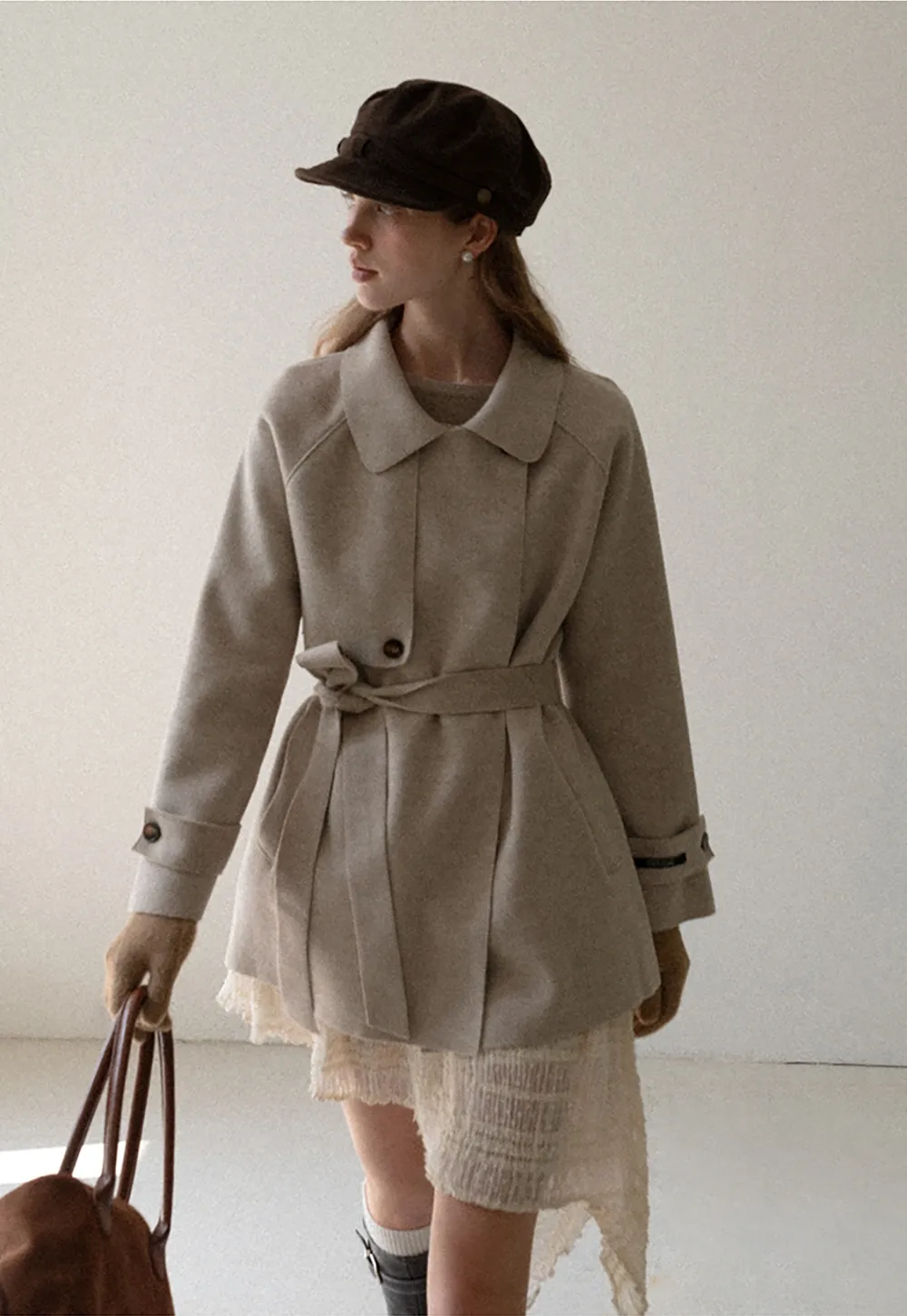 Double-Faced Wool Coat (Short / Long)