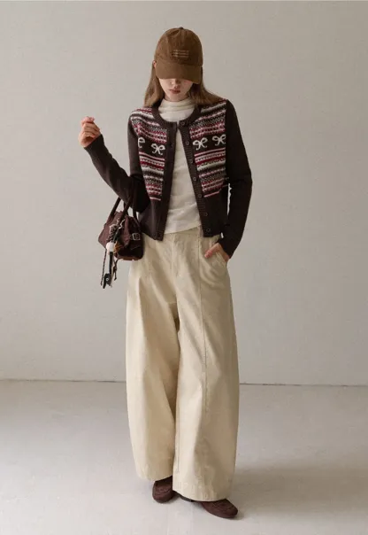 Womens High Waist Wide Leg Pants