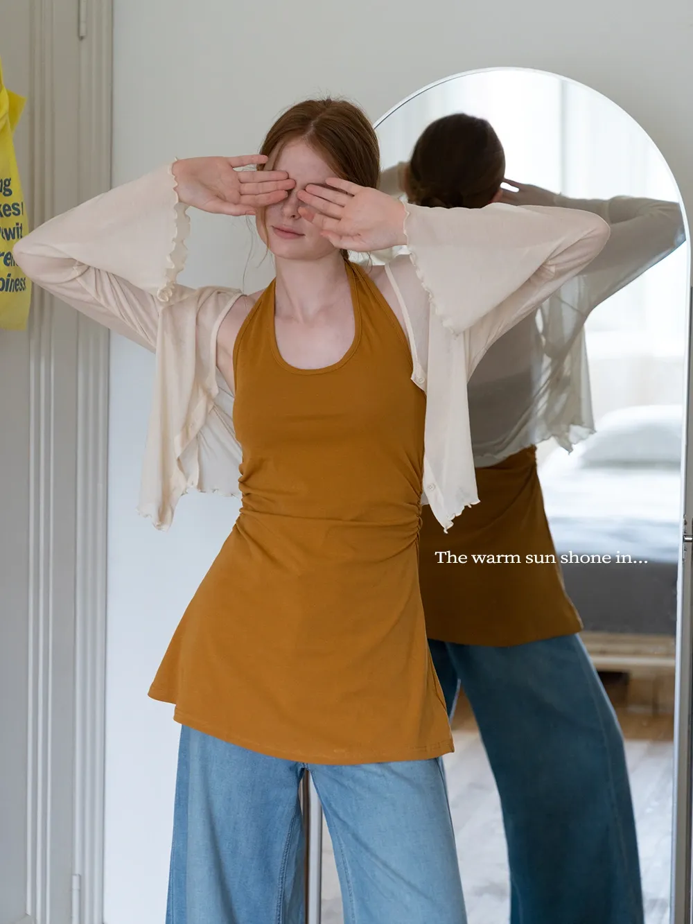 Women’s Cropped V-Neck Button Cardigan