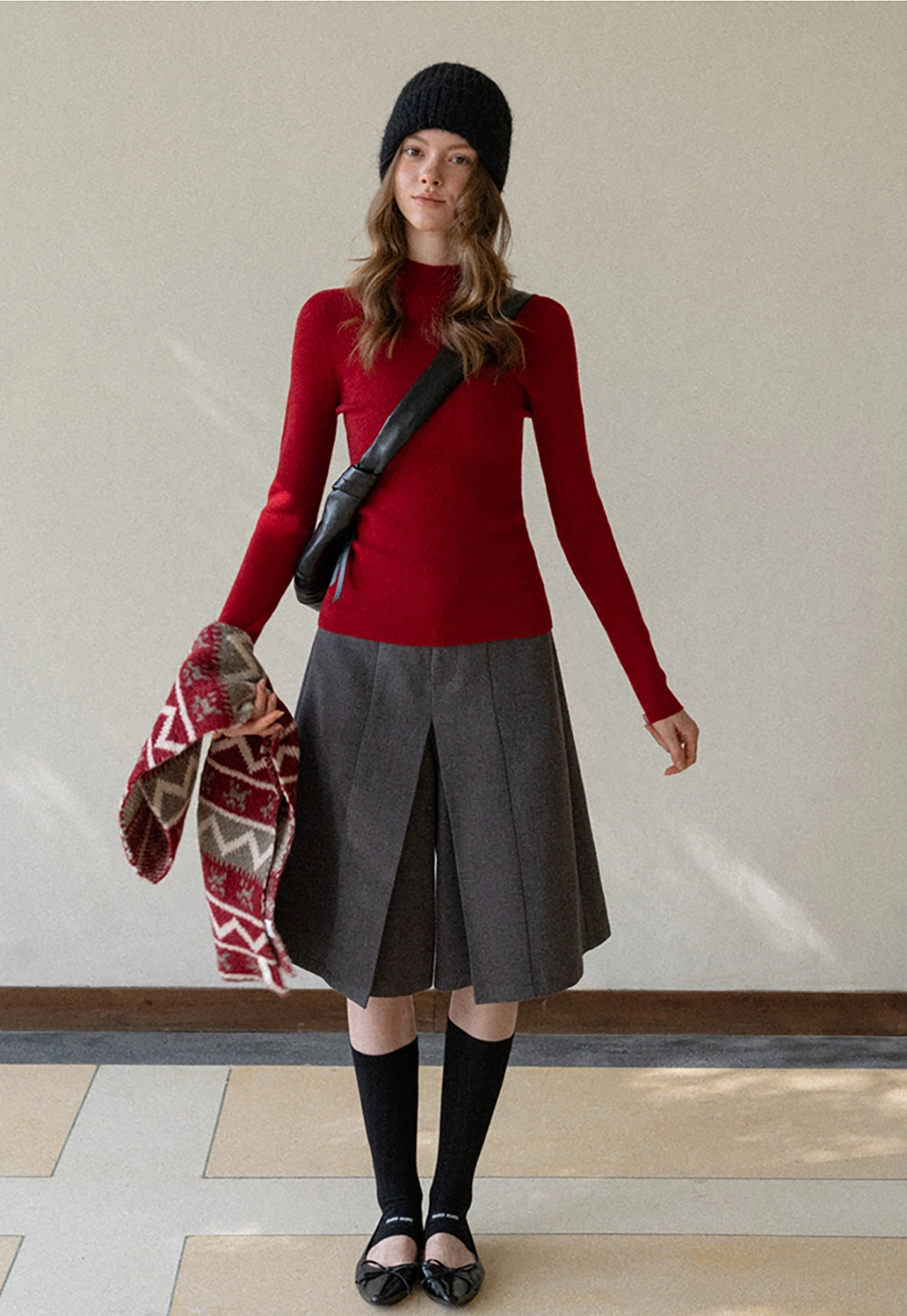 Women Basic Long Sleeve Turtleneck Sweater