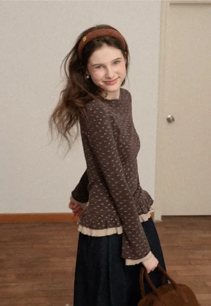 Women’s Floral Long Sleeve Top