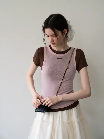 Women’s Slim-Fit Crew-Neck T-Shirt