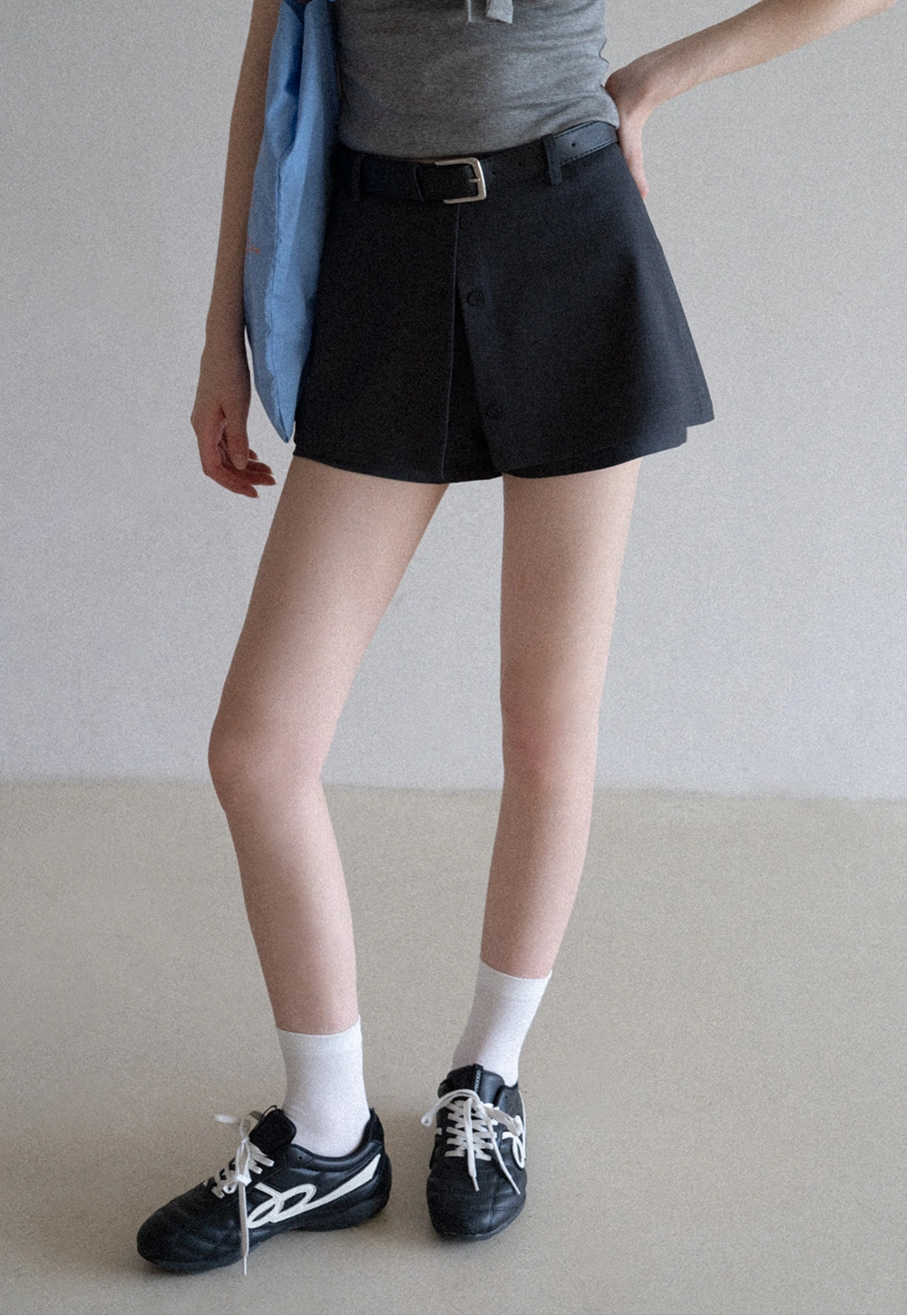 Women's Tailored Skort with Belt 