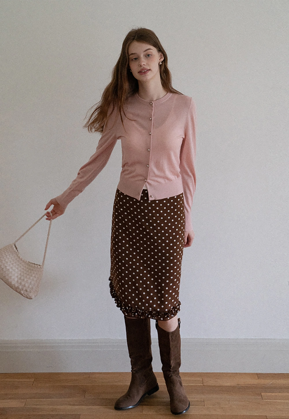 Women's Classic Button-Up Knit Cardigan