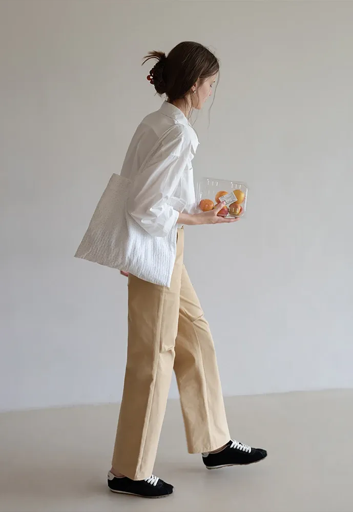 Boxy Two-Pocket Shirt