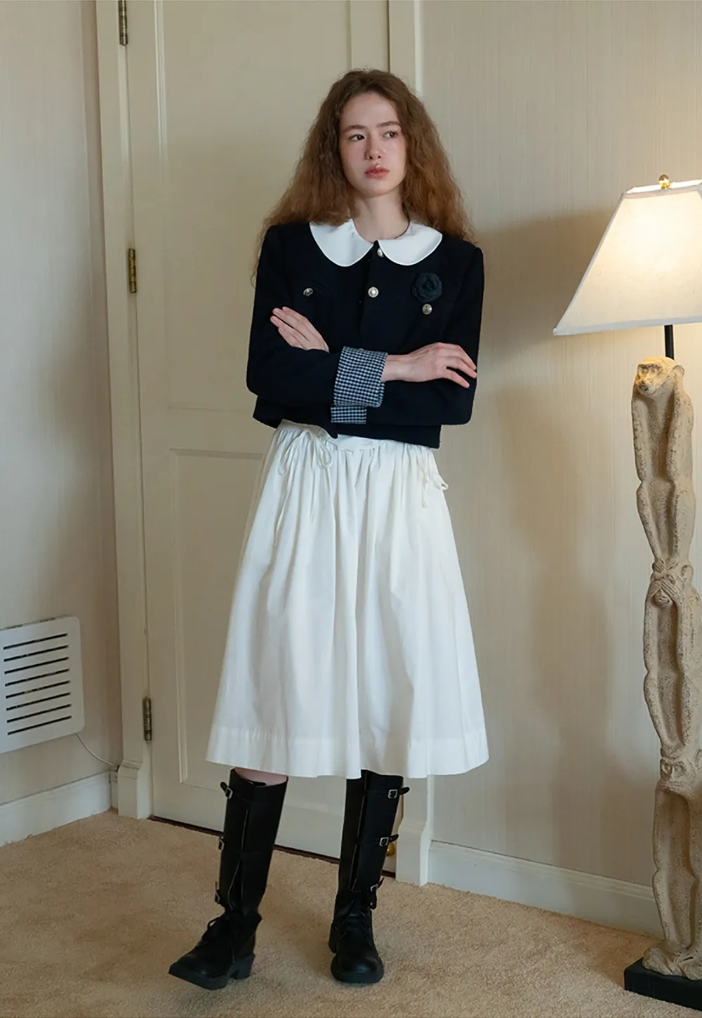 Elegant Boucle Short Jacket for Women