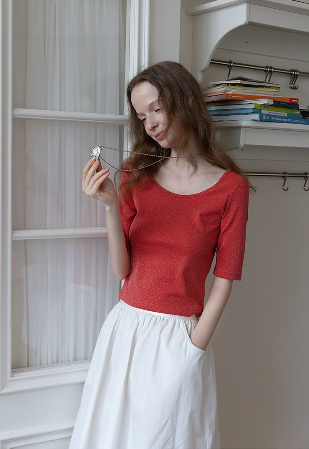 Women’s Reversible V-Neck and Scoop Neck T-Shirt