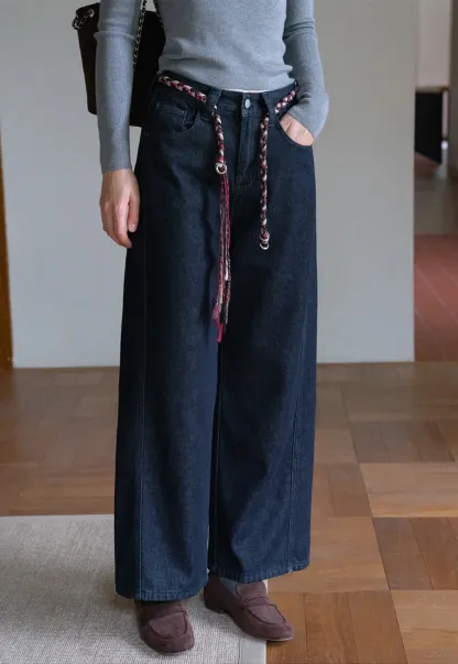 High Waist Wide Leg Jeans