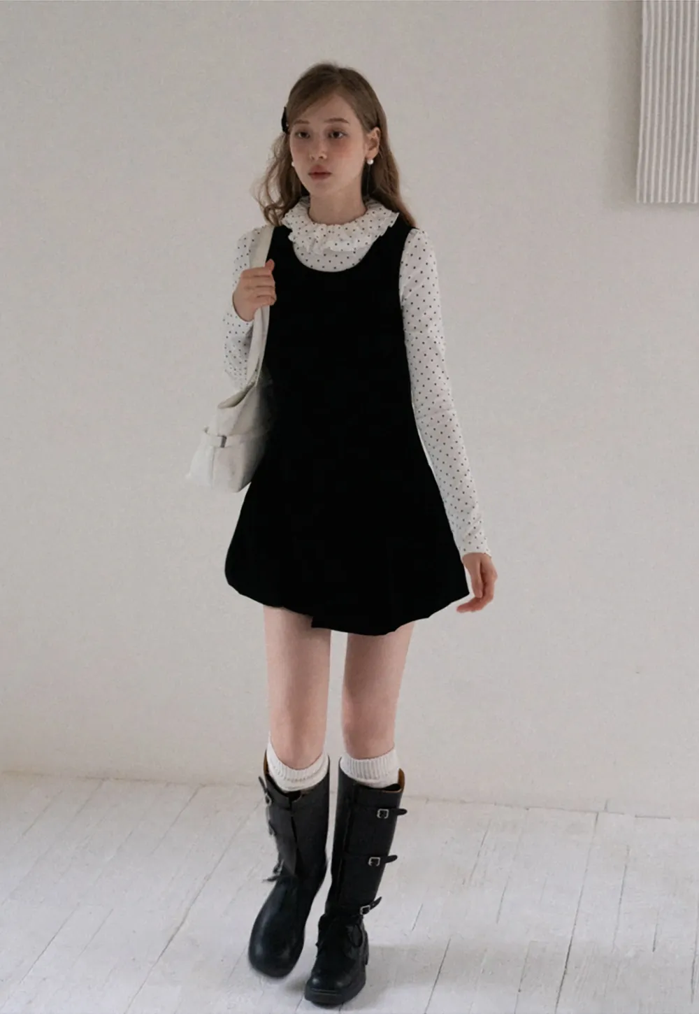 Women Sleeveless Velvet Mini Dress