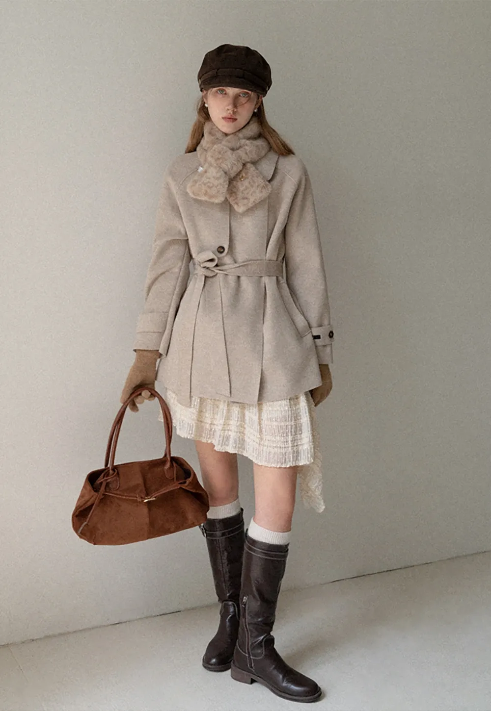 Double-Faced Wool Coat (Short / Long)