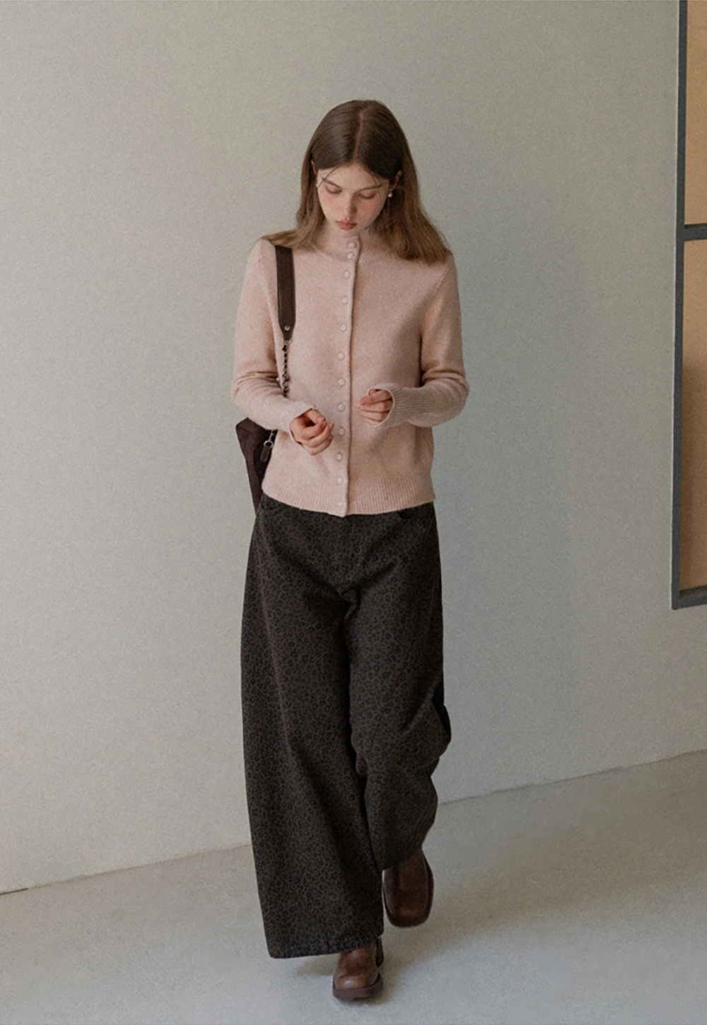 Vintage Style Button Knit Cardigan