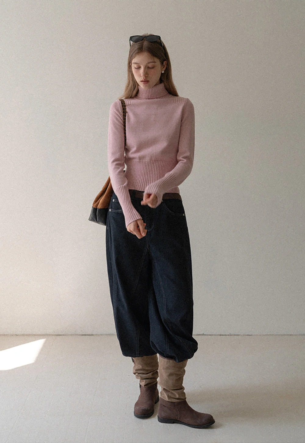 Elegant Knit Turtleneck Sweater for Women Winter Style