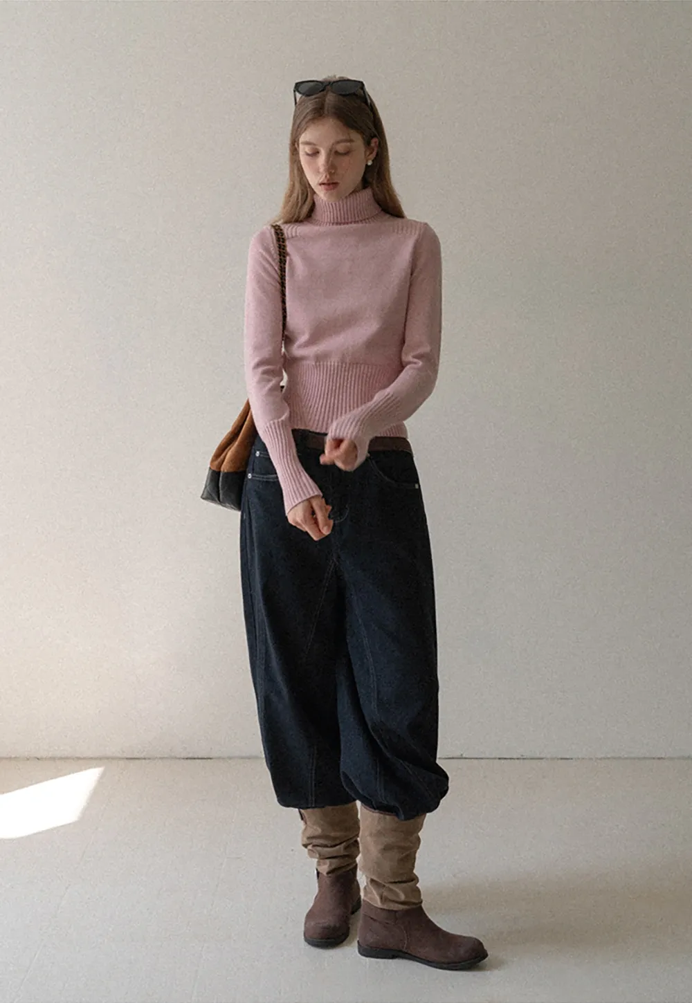 Elegant Knit Turtleneck Sweater for Women Winter Style