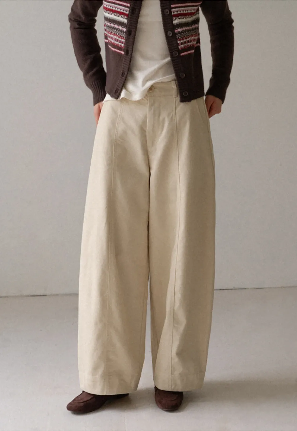 Womens High Waist Wide Leg Pants