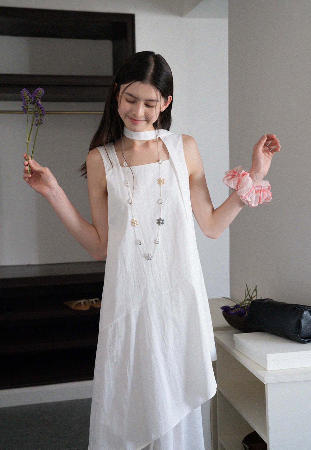 Asymmetric Layered Dress