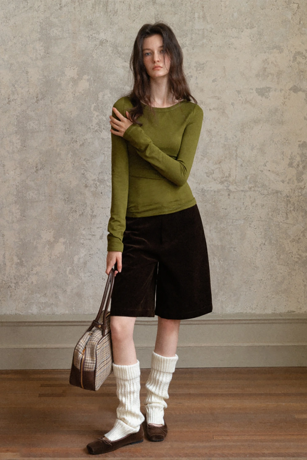 Casual Boat Neck Shirt