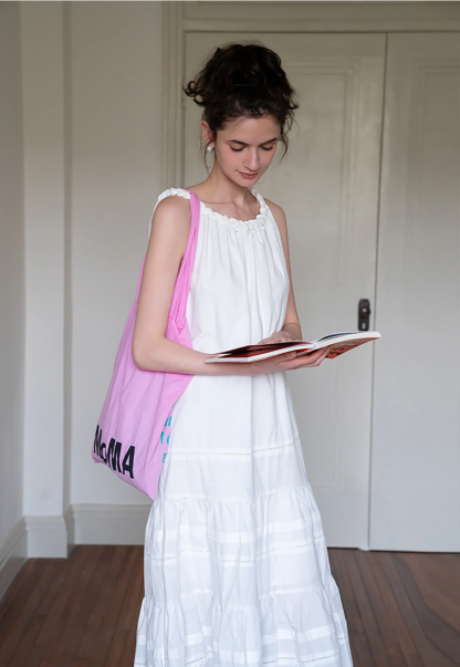 Ruffle Hem Maxi Dress