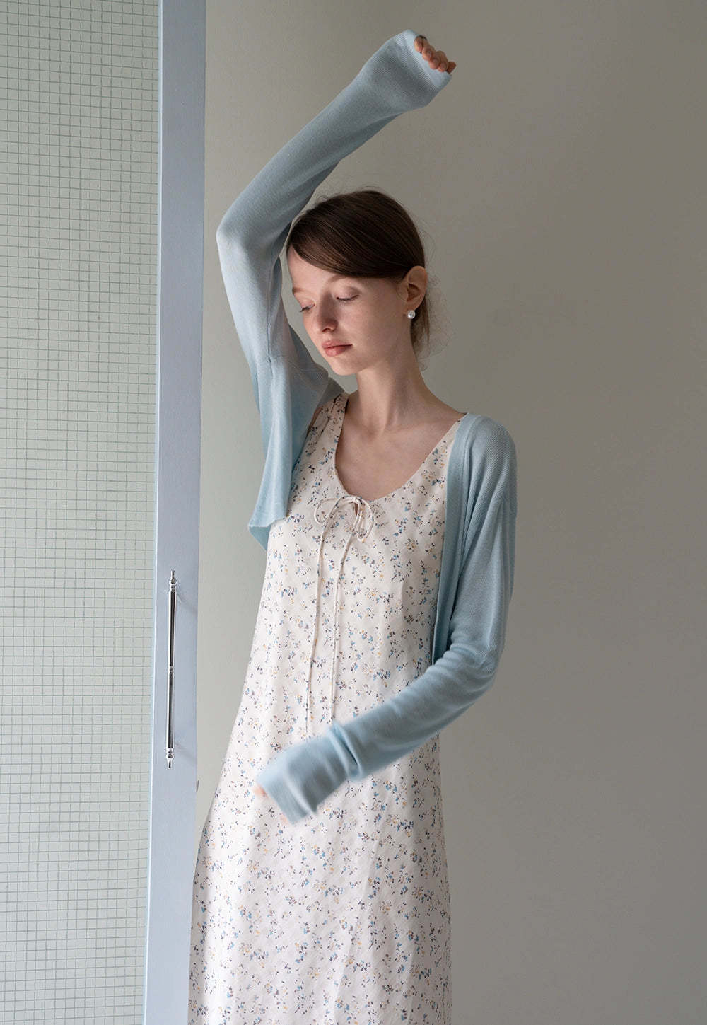 Floral Tie Strap Dress