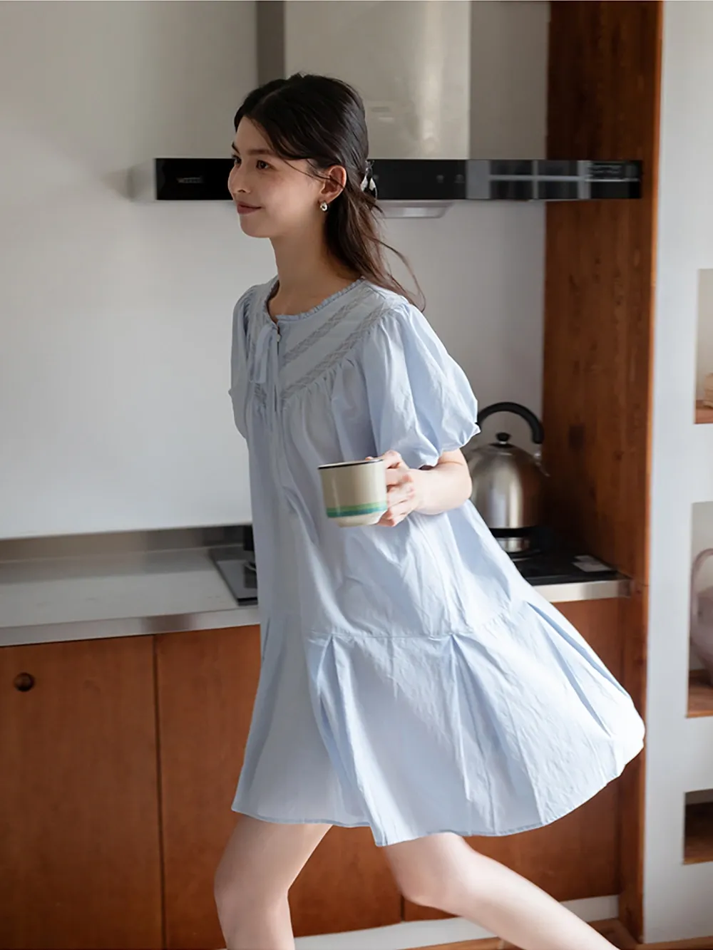 Women’s Loose Fit Babydoll Dress