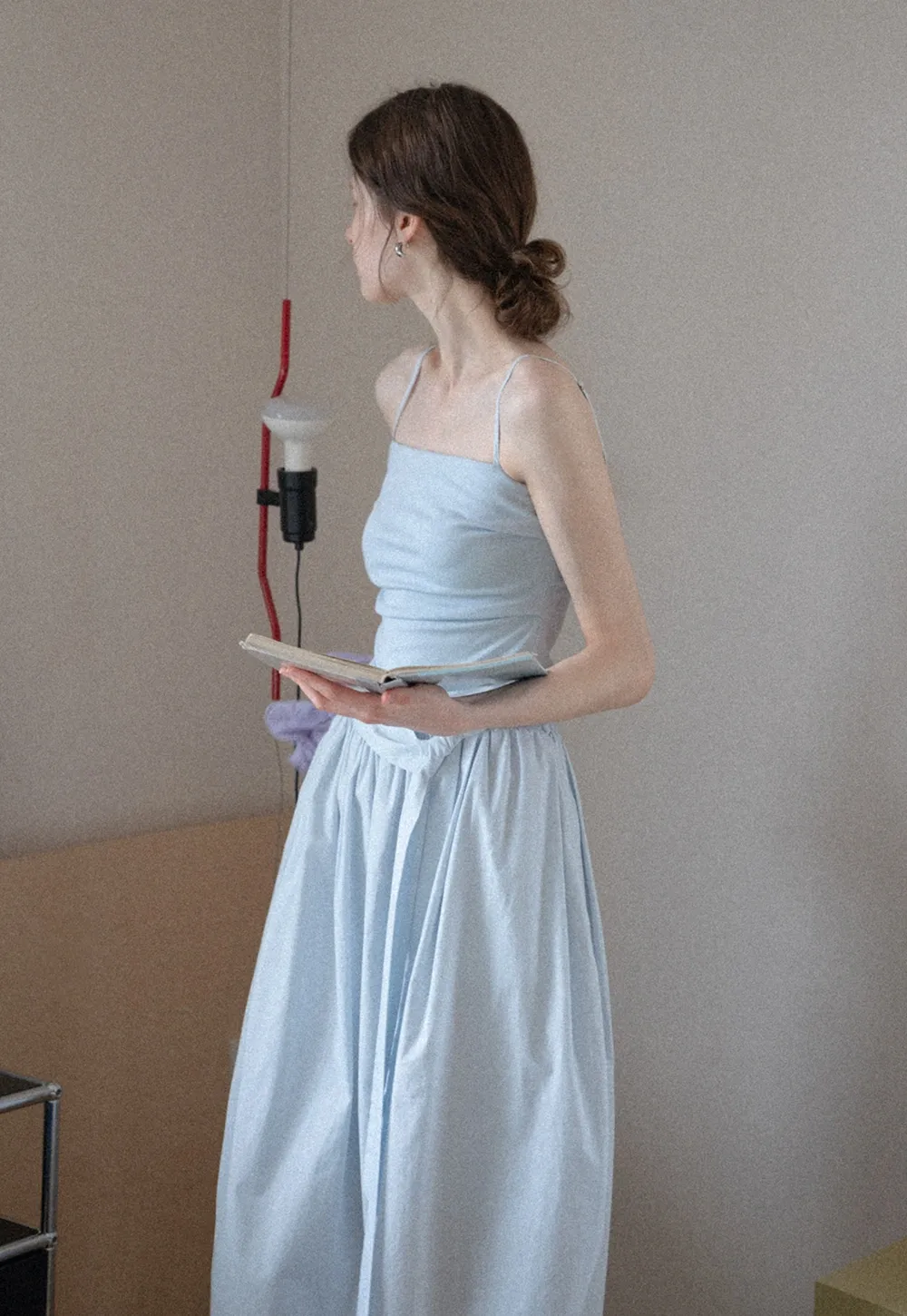 Women’s Draped One Shoulder Maxi Dress