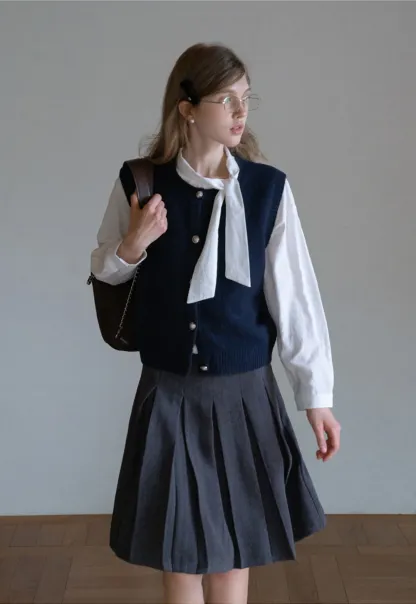 Womens Knit Sweater Vest