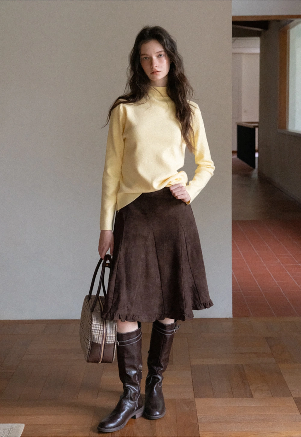 Women Soft Knit Turtleneck Sweater