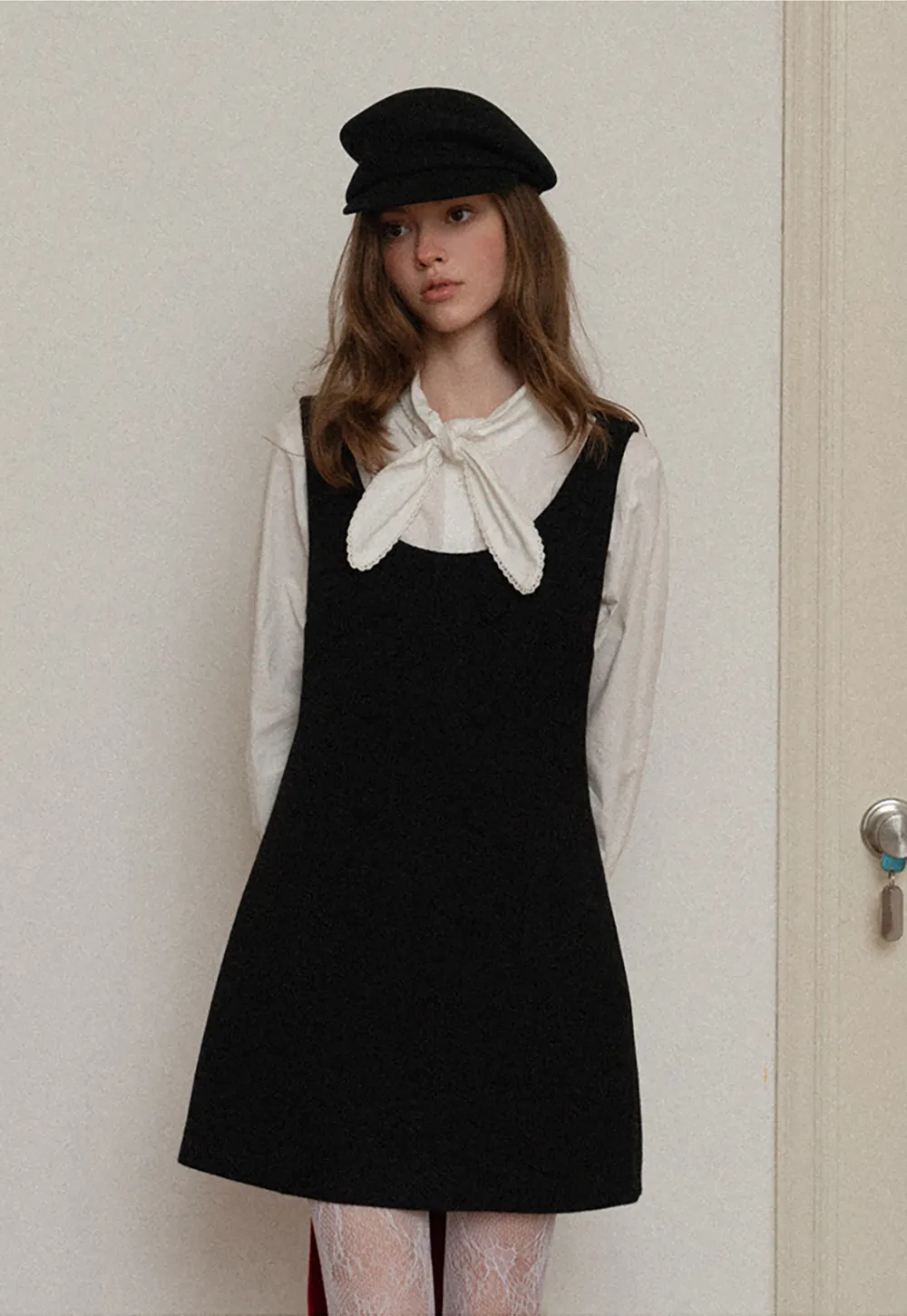 Sleeveless A-Line Mini Dress