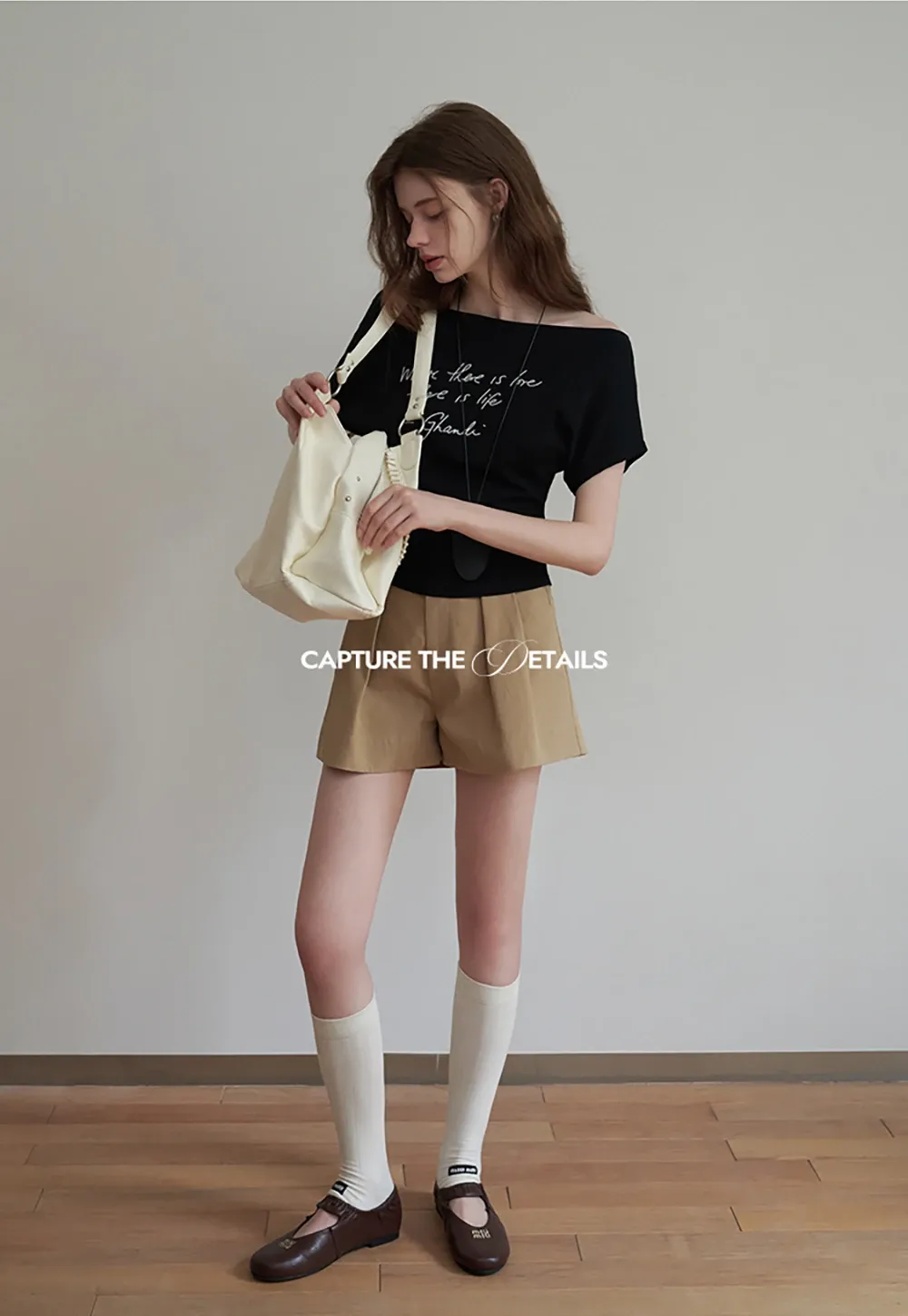 Women’s High-Waist Pleated Tailored Shorts