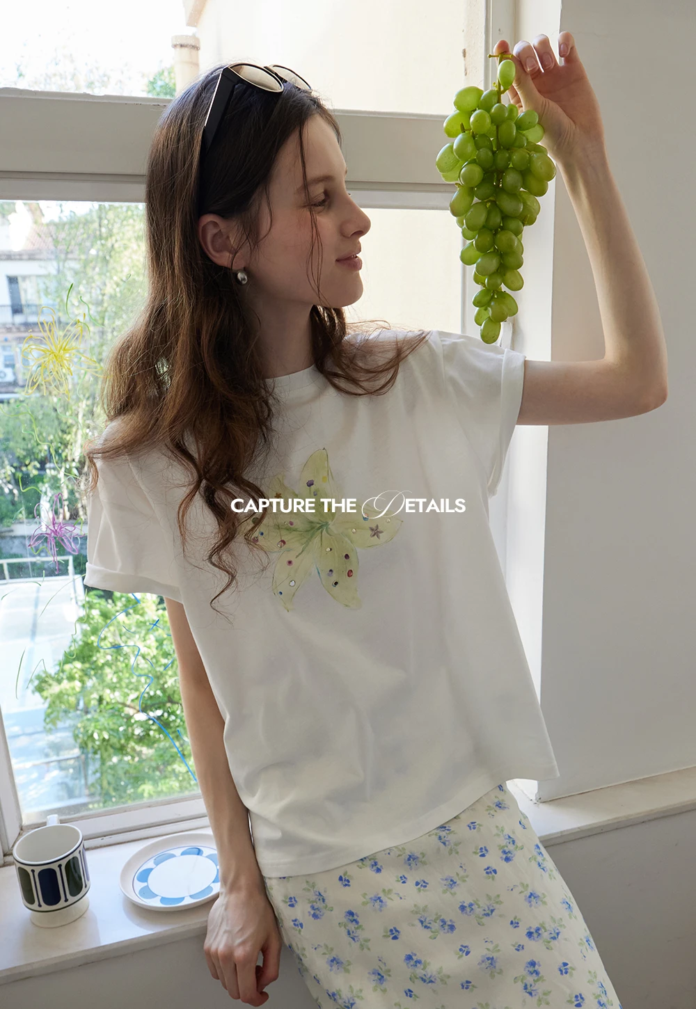 Women’s Lily Graphic Cotton T-Shirt
