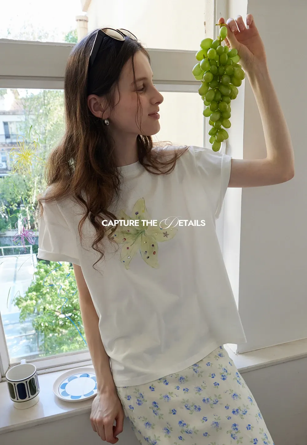 Women’s Lily Graphic Cotton T-Shirt