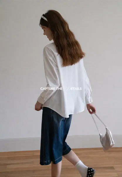 Women Plaid Tie‑Neck Shirt