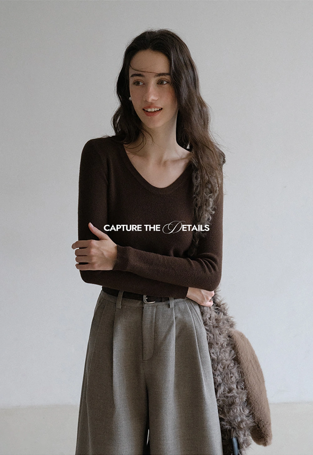 Basic Crew Neck Knit Sweater