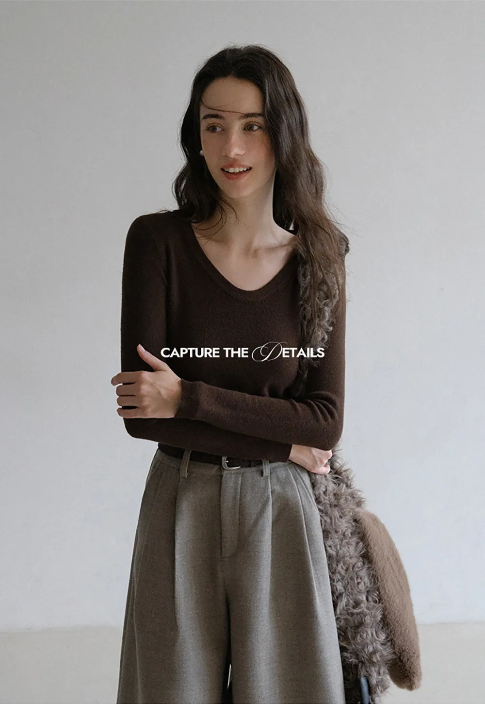 Basic Crew Neck Knit Sweater