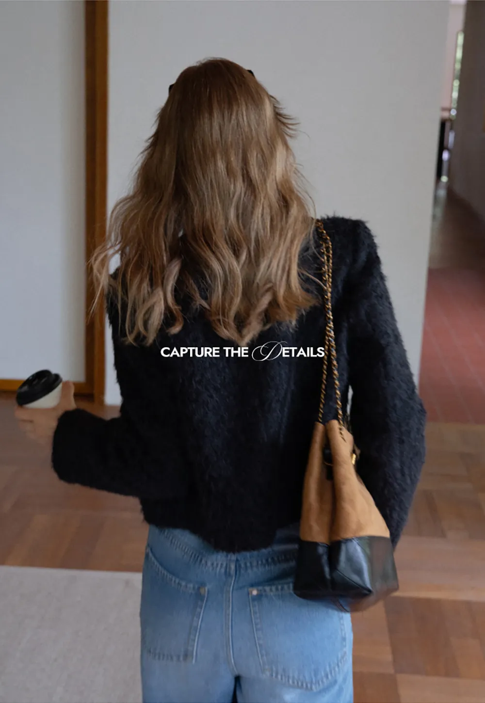 Fuzzy Button Up Jacket