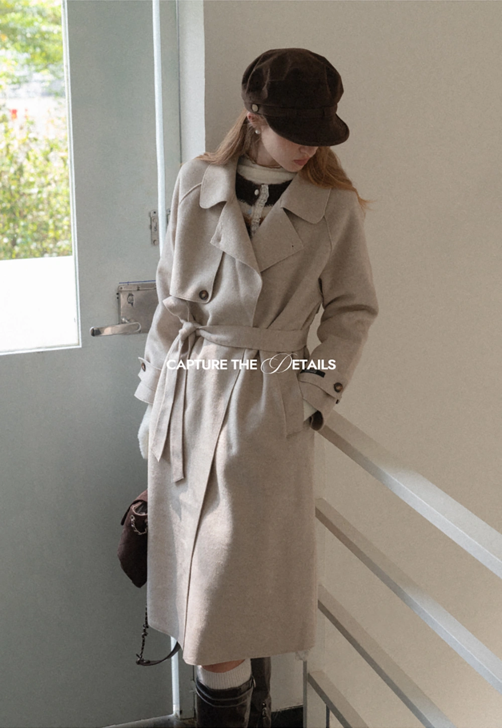 Double-Faced Wool Coat (Short / Long)